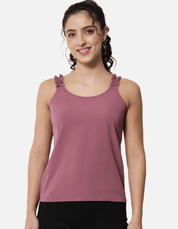 Women's Straight Shoulder Strap Top